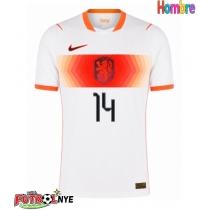 Camiseta Países Bajos Tijjani Reijnders #14 Visitante Equipación Mundial 2026 manga corta